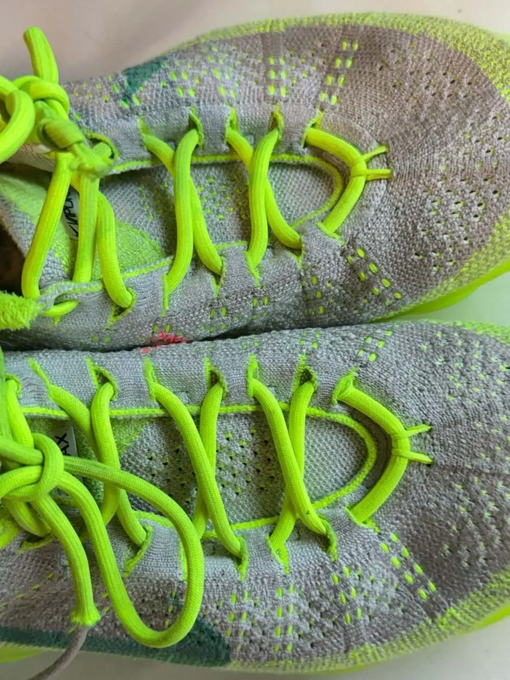 Nike Air VaporMax 2023 Flyknit Vast Grey Volt Men’s Size 8 FZ4016-001